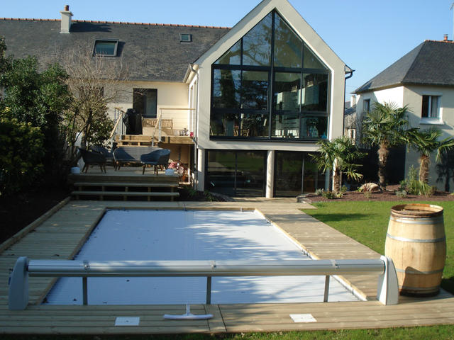 Coque piscine polyester - pose et installation en Ille et Vilaine - Littoral Piscines